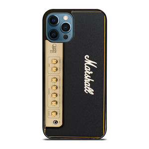 MARSHALL AMPLIFICATION GOLD iPhone 12 Pro Max Case