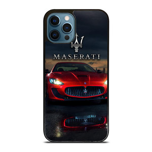 MASERATI RED CAR LOGO iPhone 12 Pro Max Case