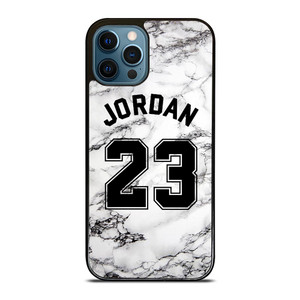 MICHAEL JORDAN 23 WHITE MARBLE iPhone 12 Pro Max Case