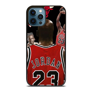 MICHAEL JORDAN CHICAGO BULLS COLLAGE iPhone 12 Pro Max Case
