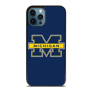 MICHIGAN UNIVERSITY LOGO iPhone 12 Pro Max Case MICHIGAN UNIVERSITY LOGO iPhone 12 Pro Max Case