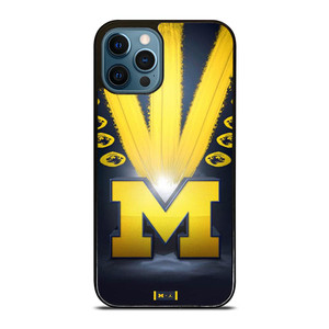 MICHIGAN WOLVERINES ICON iPhone 12 Pro Max Case MICHIGAN WOLVERINES ICON iPhone 12 Pro Max Case