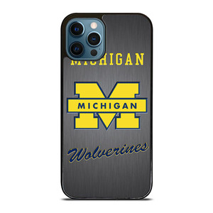 MICHIGAN WOLVERINES LOGO iPhone 12 Pro Max Case