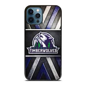 MINNESOTA TIMBERWOLVES METAL SYMBOL iPhone 12 Pro Max Case