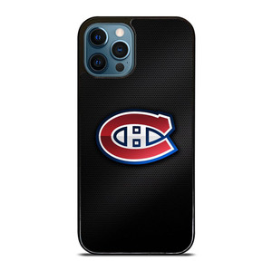 MONTREAL CANADIENS CARBON LOGO iPhone 12 Pro Max Case