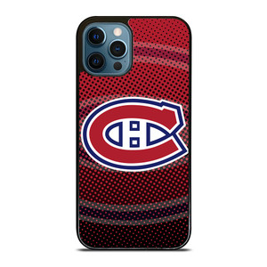 MONTREAL CANADIENS HALFTONE LOGO iPhone 12 Pro Max Case