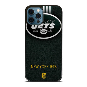 NEW YORK JETS LEATHER LOGO iPhone 12 Pro Max Case