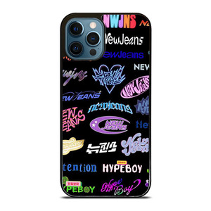 NEWJEANS STICKER COLLAGE iPhone 12 Pro Max Case