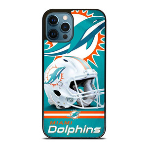 NFL MIAMI DOLPHINS HELMET LOGO iPhone 12 Pro Max Case