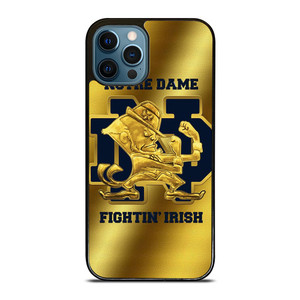 NOTRE DAME GOLD EMBLEM iPhone 12 Pro Max Case NOTRE DAME GOLD EMBLEM iPhone 12 Pro Max Case