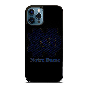 NOTRE DAME IRISH LOGO PATTERN iPhone 12 Pro Max Case