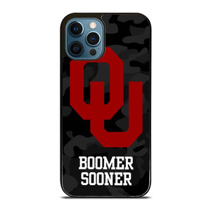OKLAHOMA SOONERS CAMO LOGO iPhone 12 Pro Max Case OKLAHOMA SOONERS CAMO LOGO iPhone 12 Pro Max Case