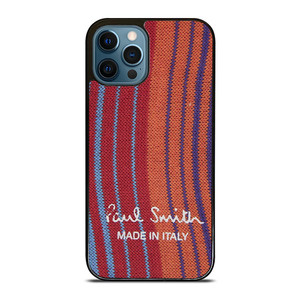 PAUL SMITH PATTERN MADE IN ITALY iPhone 12 Pro Max Case