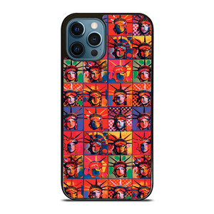 PETER MAX LIBERTY STATUE iPhone 12 Pro Max Case