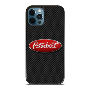 PETERBILT TRUCK LOGO CARBON iPhone 12 Pro Max Case