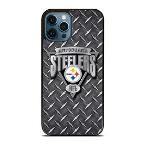 PITTSBURGH STEELERS METAL LOGO iPhone 12 Pro Max Case