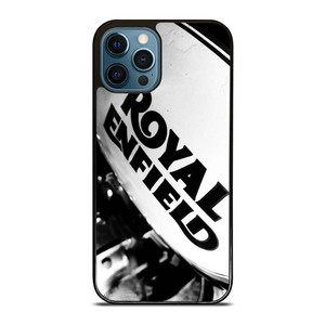 ROYAL ENFIELD LOGO BLACK WHITE iPhone 12 Pro Max Case