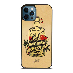 SAILOR JERRY GRAVE TATTOO iPhone 12 Pro Max Case SAILOR JERRY GRAVE TATTOO iPhone 12 Pro Max Case