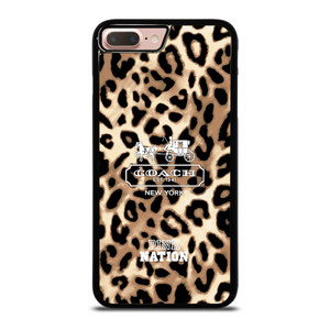 COACH NEW YORK PINK NATION LEPOARD iPhone 8 Plus Case COACH NEW YORK PINK NATION LEPOARD iPhone 8 Plus Case