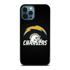 SAN DIEGO CHARGERS METAL LOGO iPhone 12 Pro Max Case SAN DIEGO CHARGERS METAL LOGO iPhone 12 Pro Max Case