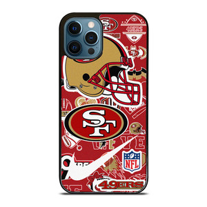 SAN FRANCISCO 49ERS NFL STICKER BOMB iPhone 12 Pro Max Case