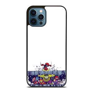 SPIDERMAN VS ALL MARVEL HEROES KAWAII iPhone 12 Pro Max Case SPIDERMAN VS ALL MARVEL HEROES KAWAII iPhone 12 Pro Max Case