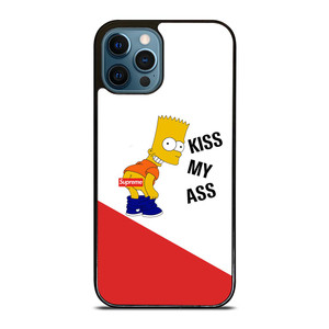SUPREME BART SIMPSON KISS MY ASS iPhone 12 Pro Max Case SUPREME BART SIMPSON KISS MY ASS iPhone 12 Pro Max Case
