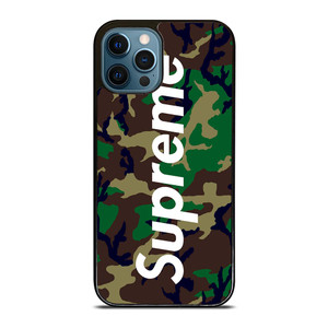 SUPREME CAMO iPhone 12 Pro Max Case