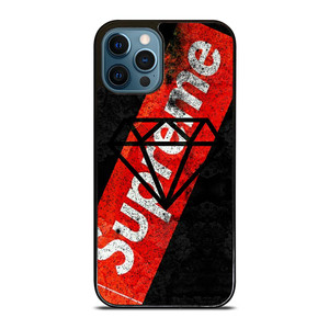 SUPREME DIAMOND SUPPLY CO BLACK iPhone 12 Pro Max Case SUPREME DIAMOND SUPPLY CO BLACK iPhone 12 Pro Max Case