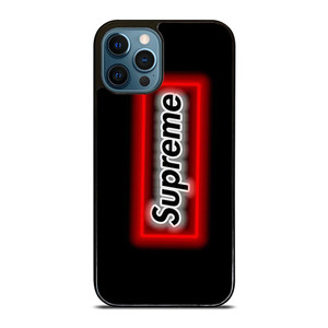 SUPREME LOGO NEON BOX iPhone 12 Pro Max Case