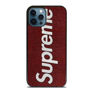 SUPREME LOGO ON CANVAS iPhone 12 Pro Max Case