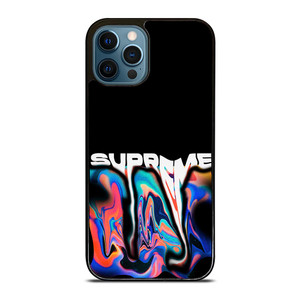 SUPREME RAINBOW MELT EFFECT iPhone 12 Pro Max Case