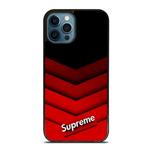 SUPREME RED PATTERN iPhone 12 Pro Max Case SUPREME RED PATTERN iPhone 12 Pro Max Case