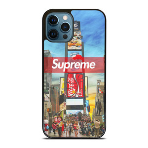SUPREME TIME SQUARE iPhone 12 Pro Max Case