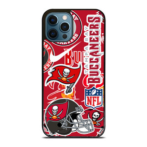TAMPA BAY BUCCANEERS NFL STICKER BOMB iPhone 12 Pro Max Case