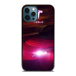 TESLA MOTORS RED CAR iPhone 12 Pro Max Case TESLA MOTORS RED CAR iPhone 12 Pro Max Case