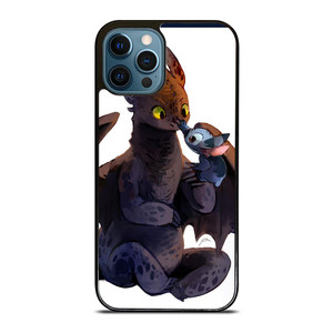 TOOTHLESS AND STITCH CARTOON 2 iPhone 12 Pro Max Case TOOTHLESS AND STITCH CARTOON 2 iPhone 12 Pro Max Case