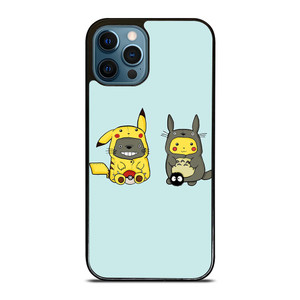 TOTORO X PIKACHU CARTOON iPhone 12 Pro Max Case