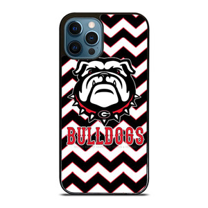 UGA GEORGIA BULLDOGS STRIPE LOGO iPhone 12 Pro Max Case