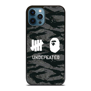 UNDEFEATED X BAPE LOGO iPhone 12 Pro Max Case UNDEFEATED X BAPE LOGO iPhone 12 Pro Max Case