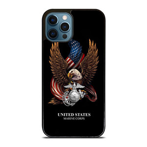 UNITED STATES MARINE CORPS USMC LOGO iPhone 12 Pro Max Case