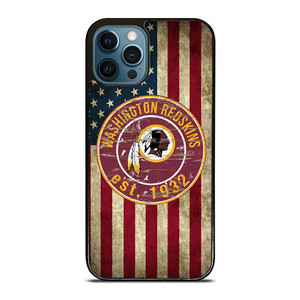 WASHINGTON REDSKINS AMERICAN FLAG iPhone 12 Pro Max Case WASHINGTON REDSKINS AMERICAN FLAG iPhone 12 Pro Max Case