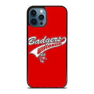WISCONSIN BADGERS FOOTBALL SYMBOL iPhone 12 Pro Max Case WISCONSIN BADGERS FOOTBALL SYMBOL iPhone 12 Pro Max Case