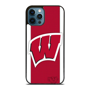 WISCONSIN BADGERS LOGO iPhone 12 Pro Max Case