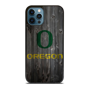 WOODEN LOGO OREGON DUCKS iPhone 12 Pro Max Case WOODEN LOGO OREGON DUCKS iPhone 12 Pro Max Case