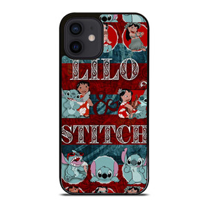LILO AND STITCH ART COLLAGE iPhone 12 Mini Case LILO AND STITCH ART COLLAGE iPhone 12 Mini Case