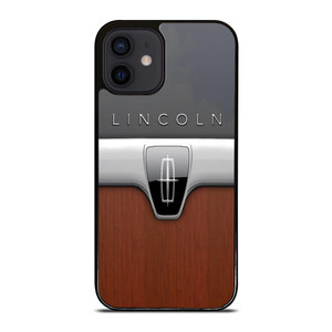 LINCOLN MOTOR WOODEN CHROME LOGO iPhone 12 Mini Case