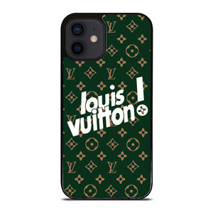 LOUIS VUITTON GREEN LOGO iPhone 12 Mini Case