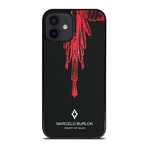 MARCELO BURLON RED iPhone 12 Mini Case
