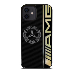 MERCEDES BENZ AMG RETRO LOGO iPhone 12 Mini Case MERCEDES BENZ AMG RETRO LOGO iPhone 12 Mini Case